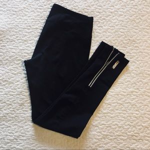 Zella Midrise Athletic Legging with Zipper Detail